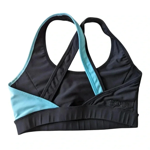 SOULCYCLE Colorblock Sports Bra Size S - Picture 3 of 5
